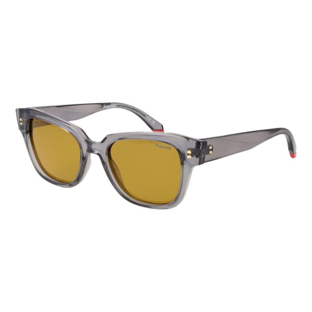 Polaroid Gray Polycarbonate Women's Sunglasses